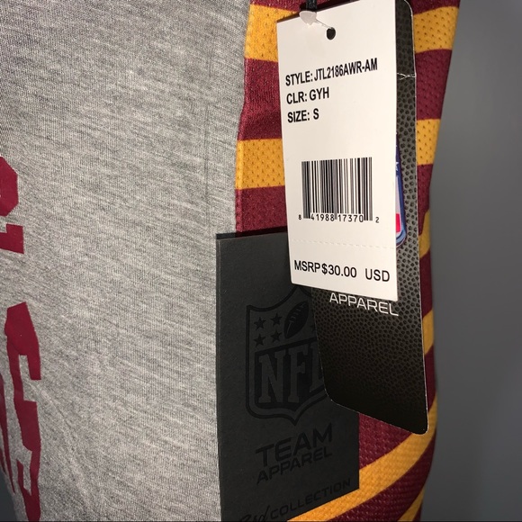 🏈NWT🏈 NFL brand Washington Redskins Tank - Picture 2 of 5